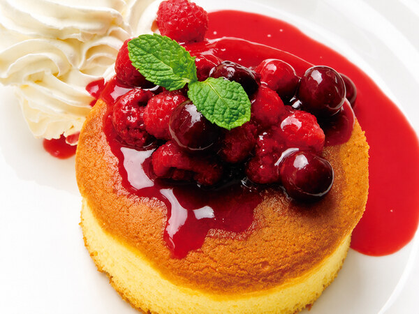 ダブルベリーパンケーキ